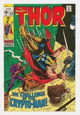 Buy Thor #174 VFN- 7.5 Versus Crypto-Man • 39.95£