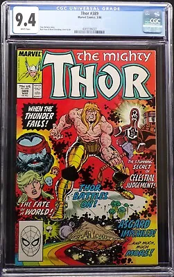 Buy Thor #389 - Cgc 9.4 (1988) • 35.54£