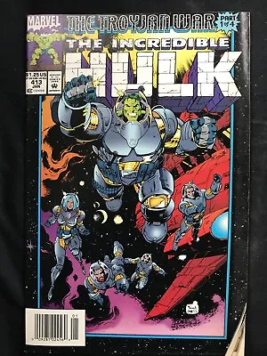 Buy Marvel Comic Book The Troyjan War The Incredible Hulk No. 413 1994 Comics • 2£