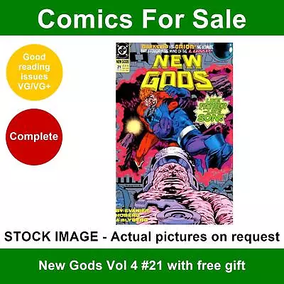 Buy DC New Gods Vol 4 #21 With Free Gift Comic - VG/VG+ 01 Dec 1990 - & GIFT • 2.99£