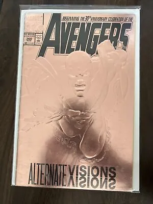 Buy Marvel Comics The Avengers Volume 1 No. 360 March 1993 Embossed All Foil Cover • 47.97£