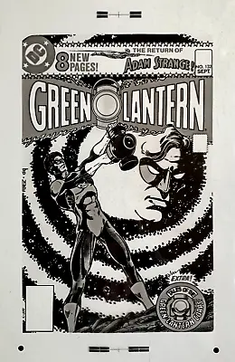 Buy Production Art GREEN LANTERN #132 Cover, GEORGE PEREZ Art, 11x17. Adam Strange • 74.95£