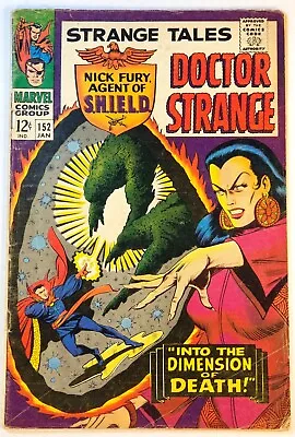 Buy Strange Tales #152 Marvel Comics 1967 Classic Bill Everett Cover Jack Kirby Vg • 10.32£