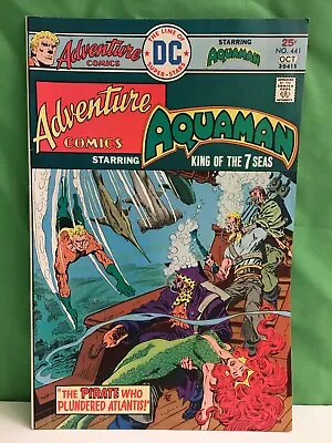 Buy Adventure Comics #441, Starring Aquaman, Oct 1975 • 8£
