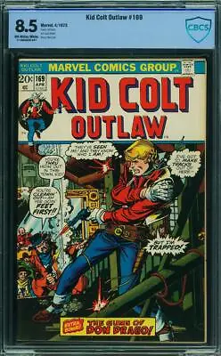 Buy Kid Colt Outlaw 169 Cbcs 8.5 Oww Pages 1973 L1 • 48.03£