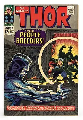 Buy Thor #134 FN+ 6.5 1966 1st App. High Evolutionary, Man-Beast • 142.83£