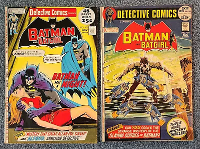 Buy Detective Comics #417(FN-) + 419(VG/FN) Neal Adams DC 1971-72 Batman And Batgirl • 28.45£