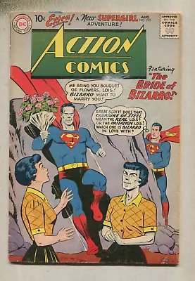 Buy Action Comics: Superman # 255 VG 1st Bizarro,  Lois Lane  DC Comics   SA • 47.50£