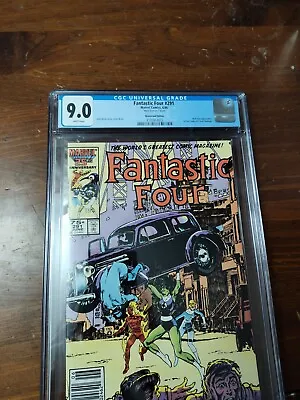 Buy $99 $60 Slabs Fantastic Four #291 CGC 9.0 SHE HULK MARK JEWLERS! Rare NEWSSTAND  • 79.26£