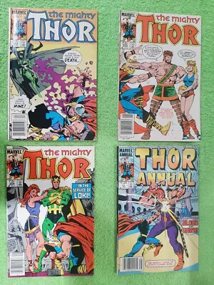 Buy Lot Of 4 THOR 354, 356, 359, Annual 12 All Canadian NM Newsstand Variants RD4493 • 5.67£