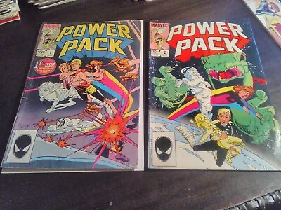 Buy Power Pack # 1 And # 2 Marvel Comics 1984 • 9.99£
