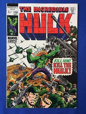 Buy Incredible Hulk #120 FN/VFN (7.0) MARVEL ( Vol 1 1969) (2) • 25£