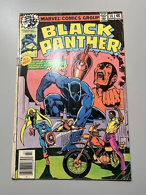 Buy Black Panther #14 (1979)🔑1st Published Bill Sienkiewicz Cover Art *Reader Copy* • 5.58£