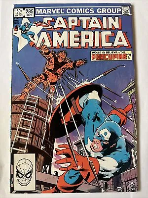 Buy Captain America #285 Marvel Comics Ft. Porcupine Will Combine Shipping B&B Comic • 3.20£