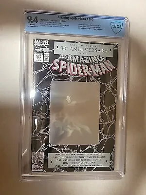 Buy Amazing Spider-Man #365- CBCS- 9.4 White Pages 1st App. Spider-Man 2099 (1992) • 55.20£