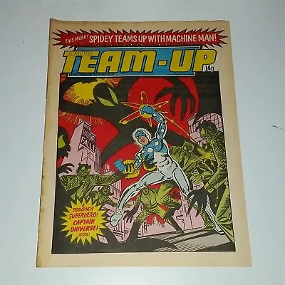 Buy Marvel Team Up #24 25th February 1981 Captain Universe British Weekly Comics ^ • 9.99£