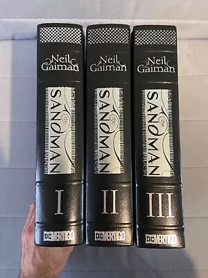 Buy The Sandman Omnibus Volume 1, 2 And 3 Complete Collection Hardback Neil Gaiman  • 99£