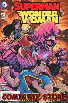 Buy Superman Wonder Woman #24 (2015) 1st Printing Bagged & Boarded Dc Comics • 3.99£