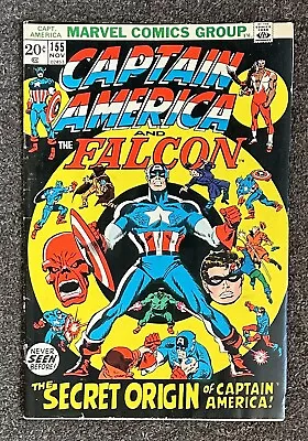 Buy Captain America #155 Fine + 1972 • 8£