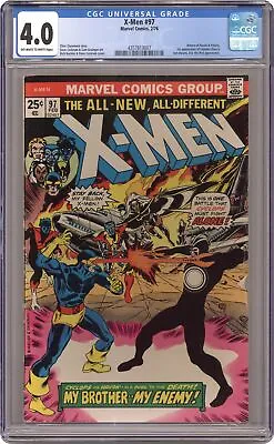 Buy Uncanny X-Men #97 CGC 4.0 1976 4357813007 • 65.43£