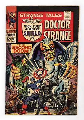 Buy Strange Tales #161 VG+ 4.5 1967 1st App. Yellow Claw Since The Fifties • 24.11£