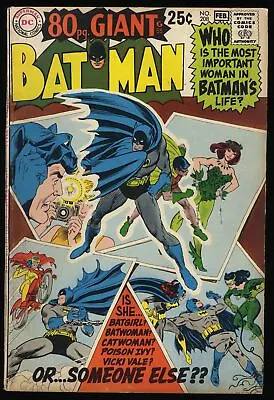 Buy Batman #208 FN- 5.5 The Women In Batmans Life (Catwoman, Lois, Poison Ivy)! • 30.98£