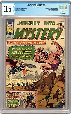 Buy Thor Journey Into Mystery #97 CBCS 3.5 1963 23-472D785-009 • 91.94£