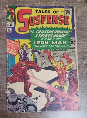 Buy Tales Of Suspense #52 - 1964 1st Appearance Of The Black Widow • 296.48£
