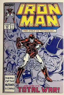 Buy Iron Man 225 Mid-Grade Armor Wars 1st Print 1987 Marvel Comics Layton Cover • 20.78£