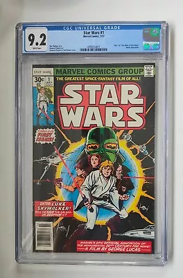 Buy Star Wars #1 Cgc 9.2 White Pages 1977 First 1st Edition • 395£
