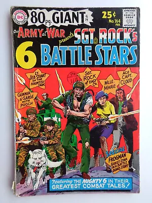 Buy Our Army At War Featuring  Sgt Rock's Battlestars # 164 Feb 1966 • 16.50£