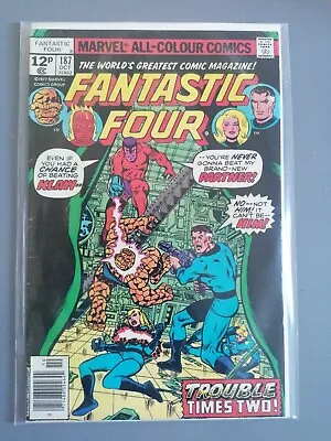 Buy Fantastic Four # 187 Oct - 1977 - Trouble Times Two! - Marvel Comics • 4.50£