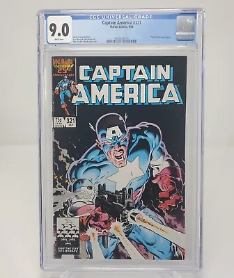Buy Captain America #321 CGC 9.0 Classic Cover 1st ULTIMATUM • 35.58£