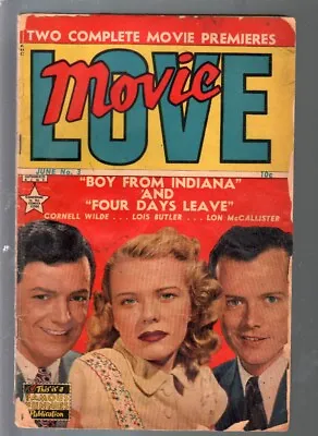 Buy Movie Love #3  1950 - Famous Funnies  -G - Comic Book • 45.79£