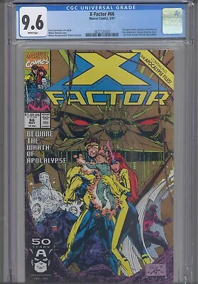 Buy The X-Factor #66 CGC 9.6 1991 Marvel Comics :Damaged Or Repaired Cover • 29.87£