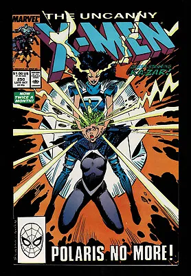 Buy Uncanny X-Men #250 (Late October 1989) Polaris No More! | Ka-Zar | Claremont • 7.88£