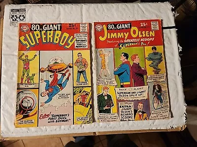 Buy 80 Page Giant #10 13  Jimmy Olsen & Superboy-  DC Comics Lot Of 2 Books  • 11.98£