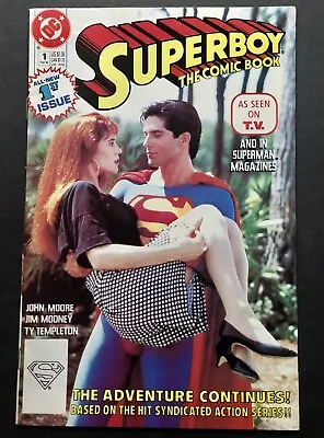 Buy SUPERBOY The Comic Book #1 Photo Cover TV Show Tie-in 1990 • 0.99£