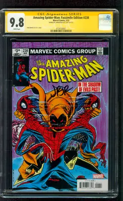 Buy Amazing Spider Man 238 CGC SS 9.8 Romita Jr 1st Hobgoblin Facsimile Ed 5/22 • 157.68£