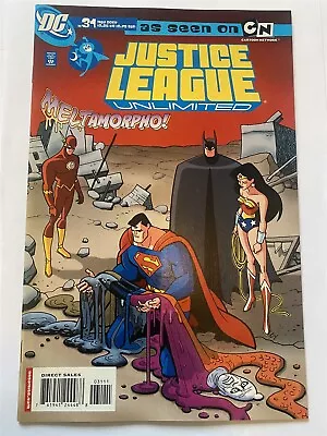 Buy JUSTICE LEAGUE UNLIMITED #31 Cartoon Network DC Comics 2007 NM • 6.95£