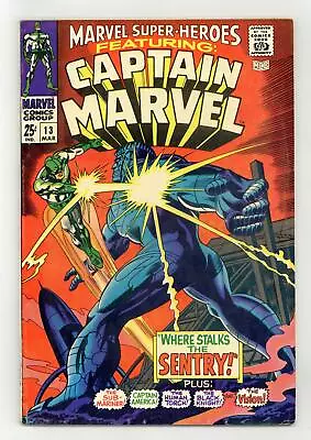 Buy Marvel Super Heroes #13 VG+ 4.5 1968 1st Carol Danvers (pre Ms. Marvel) • 75.15£