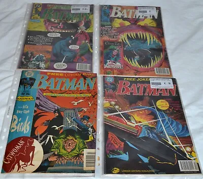 Buy 1991/92 Batman Monthly Comic’s Vol. 1, 38, 39, 40 & 49 By Editions Fleetway (UK) • 19.99£