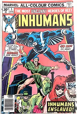 Buy Inhumans. # 5. 1st Series. June  1976.  Gil Kane & Vince Colleta-art.  Fn+ 6.5. • 5.69£