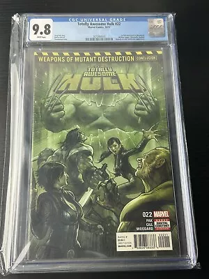 Buy Marvel Comics Totally Awesome Hulk #22 1st Appearance Weapon H CGC 9.8 • 79.43£