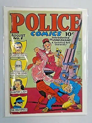Buy Police Comics #1 Don Maris Reprint 8.0 VF 1975 Reprint Of 1941 Book • 48.15£