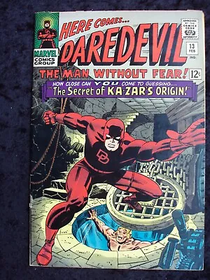 Buy Daredevil #13 1966 Marvel Comics Silver Age Kazar App! • 50.43£