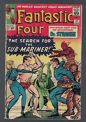 Buy Marvel Comics Fantastic Four Sub Mariner 4.0 VG  Namor • 119.99£
