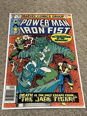 Buy Marvel Power Man And Iron Fist #66 (1980) Bagged & Boarded 2nd Sabertooth • 15.77£