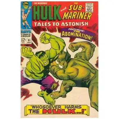 Buy Tales To Astonish (1959 Series) #91 In Fine Minus Condition. Marvel Comics [e; • 67.77£