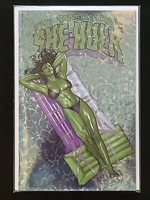 Buy Sensational She-hulk #1 - Rare Adam Hughes Foil Variant - Marvel • 19.95£